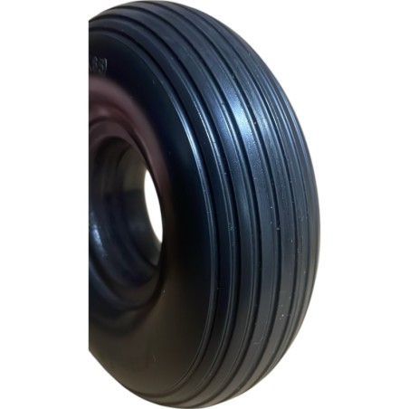 Cubierta Antipinchazos PU 2.50-3 (210x65) Negra Rayada Permobil