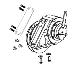 Motor eléctrico silla de ruedas Q50 R Carbon