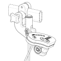 Kit pulsador + pantalla de control + soporte Emplulse R20