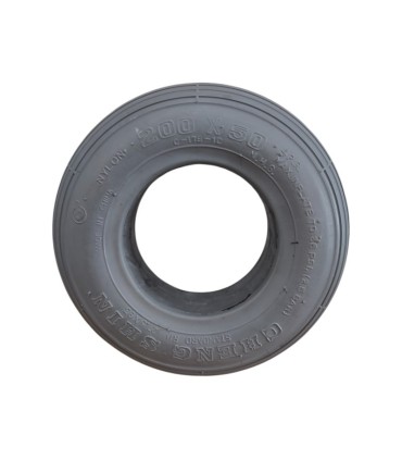 Cubierta Antipinchazos MI50 8x2 (200x50) Gris Rayada (Canal 50mm)