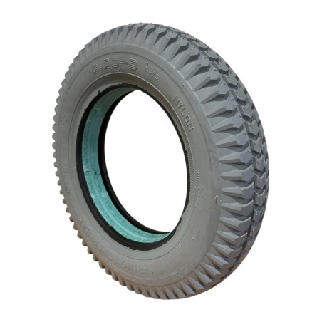 Cubierta Antipinchazos MI 3.00-8 (76-203) Gris Tacos PRIMO POWERTRAX
