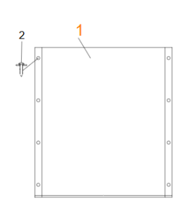 Tapizado asiento silla de ruedas Breezy 250 / 300 / Premium