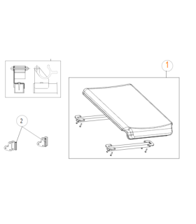 Asiento anatómico silla de ruedas Breezy 250