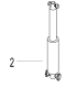 Actuador reclinación silla de ruedas Quickie Q100R / Q200R / Tango