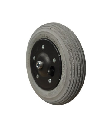 Rueda Neumática 7x1.3/4 (175X40) Rayada Gris