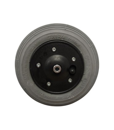 Rueda Neumática 7x1.3/4 (175X40) Rayada Gris