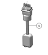 Conector + Cable batería silla Karma Eflexx