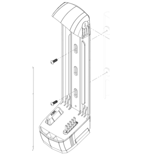 Soporte de batería y controlador Empulse StreetJet 12 pulgadas