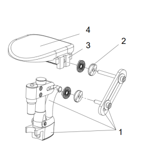 Conjunto soporte amputados silla Relax 2