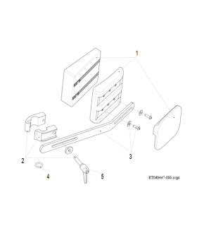 Soporte de tronco abatible silla de ruedas Relax 2