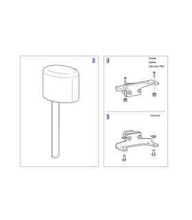 Tubo Abductor silla Inavacare Clematis