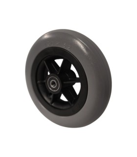 Rueda Maciza 6x1.1/4 (150x32) 6 Radios Gris