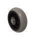 Rueda Maciza 4x1.1/4 (100x32mm) 3 radios plastico