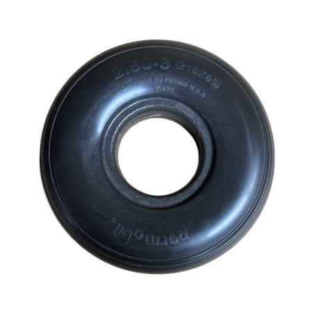 Cubierta Antipinchazos PU 2.50-3 (210x65) Negra Rayada Permobil