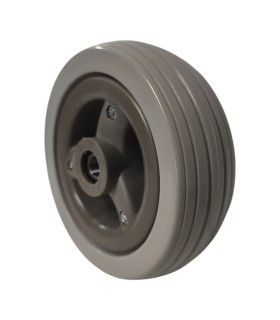 Rueda delantera 6x2 Gris Rayada silla de ruedas JIVE
