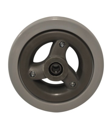 Rueda delantera 6x2 Gris Rayada silla de ruedas JIVE