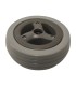Rueda delantera 6x2 Gris Rayada silla de ruedas JIVE
