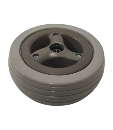Rueda delantera 6x2 Gris Rayada silla de ruedas JIVE