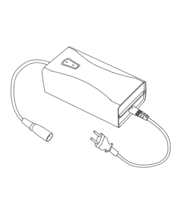 Cargador Original 12V 3A Litio silla de ruedas Invacare Kompass