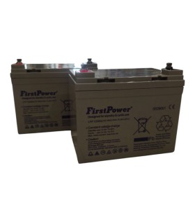 PAR de baterías FirstPower LFP1236G 12v 36Ah