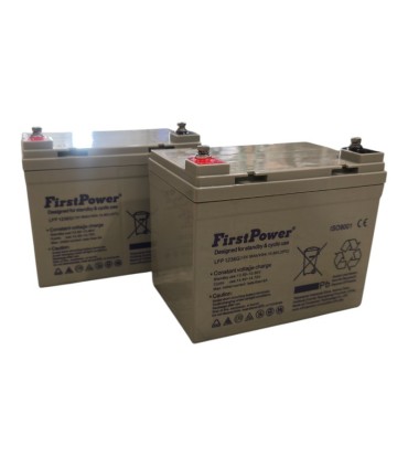 PAR de baterías FirstPower LFP1236G 12v 36Ah