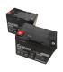 PAR de baterías LONG LG36-12N 12v 36Ah