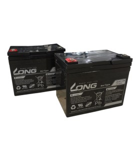 PAR de baterías LONG LG36-12N 12v 36Ah