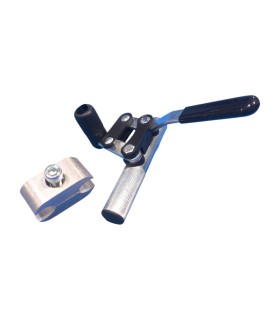 Freno universal gris silla de ruedas manual