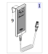 Mando Linak HB72 cama articulada Invacare