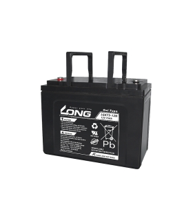 PAR de baterías LONG LGK75-12N 12v 75Ah