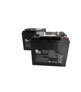 PAR de Baterías LongWay 6-EVF-55 12V 55Ah