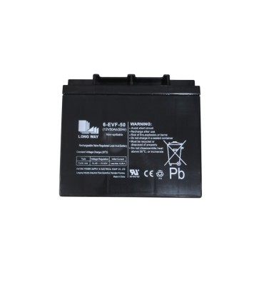PAR de Baterías LongWay 6-EVF-55 12V 55Ah