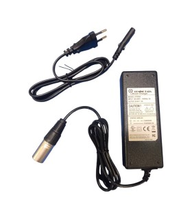 Cargador batería de litio 29,4V 2A silla de ruedas y scooter eléctrico