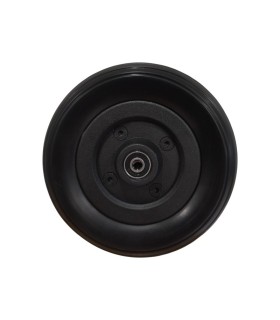 Rueda Antipinchazos PU 7x2 (178x53) Negra Rayada