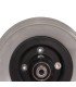 Rueda Antipinchazos PU 7x2 (178x53) Gris Rayada
