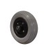 Rueda Antipinchazos PU 7x2 (178x53) Gris Rayada