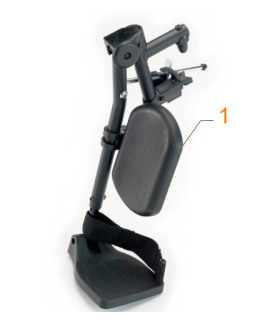 Reposapiés elevable silla de ruedas Breezy Premium