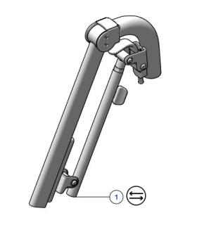Reposapiés elevable manual silla de ruedas eléctrica Karma