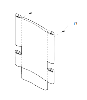 Tapizado respaldo silla de ruedas Invacare Action 2 NG