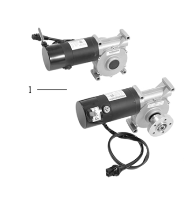 Motor eléctrico completo MTB silla de ruedas Ottobock Juvo
