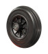 Rueda Antipinchazos PU 7x1.3/4 180x44 (47-93) Negra Rayada