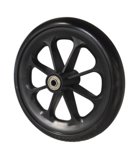 Rueda Antipinchazos PU 8x1.1/4 (200x25) Negra Lisa