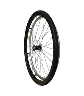 Rueda Antipinchazos PU 24x1.3/8 (600mm) Negra Tacos MBL