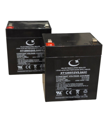 PAR de baterías SHENZHEN XT1250 12V 5Ah