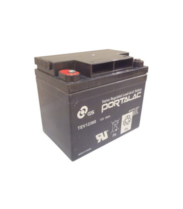 PAR de baterías PORTALAC TEV12360 12V 36Ah