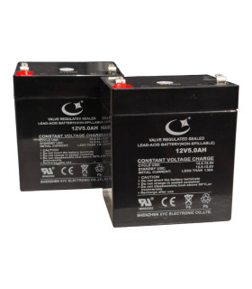 PAR de baterías 12V 5Ah SHENZEN XYC Electronic
