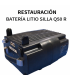 Restauración batería litio silla Quickie Q50 R