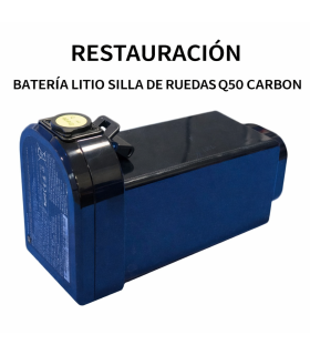 Restauración batería litio silla Quickie Q50 R Carbon