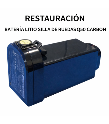 Restauración batería litio silla Quickie Q50 R Carbon