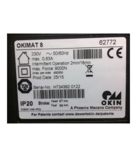 Motor cama articulada Dewert Okimat 8